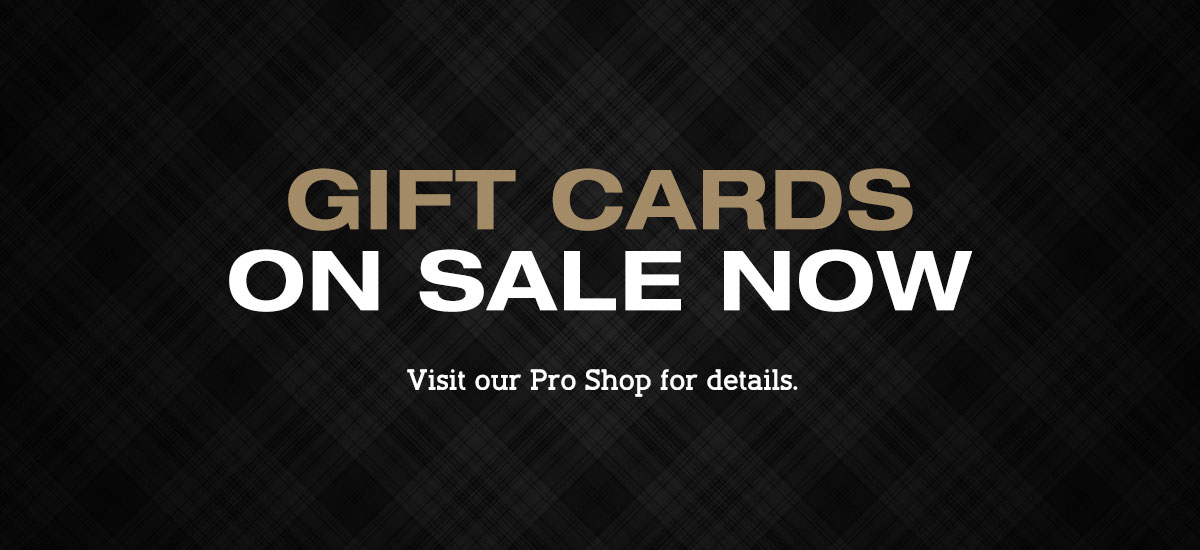 Gatineau Golf gift cards